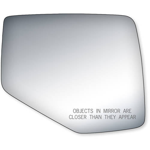 Fit System 30209 Ford/Mercury Right Side Heated Power Replacement Mirror Glass with Backing Plate 